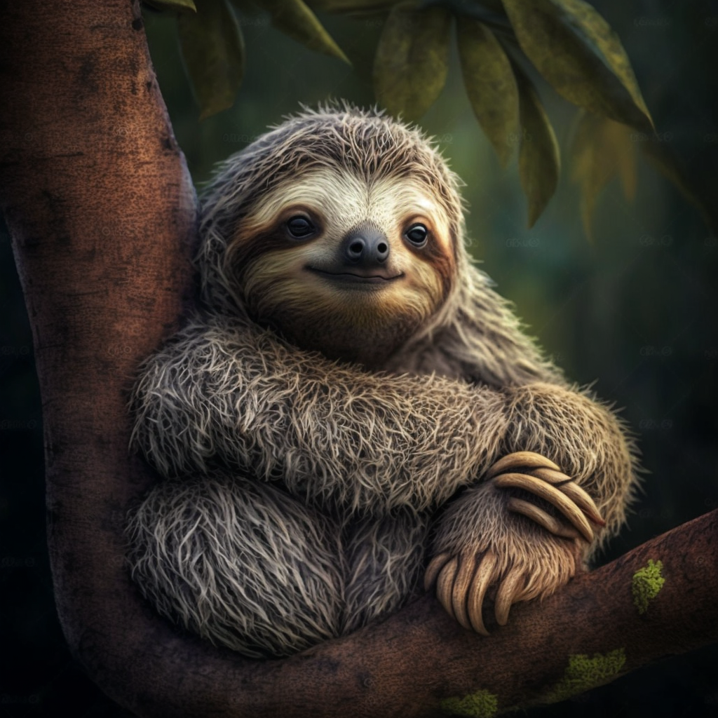 pygmy three toed sloth is and endangered animal species in the world