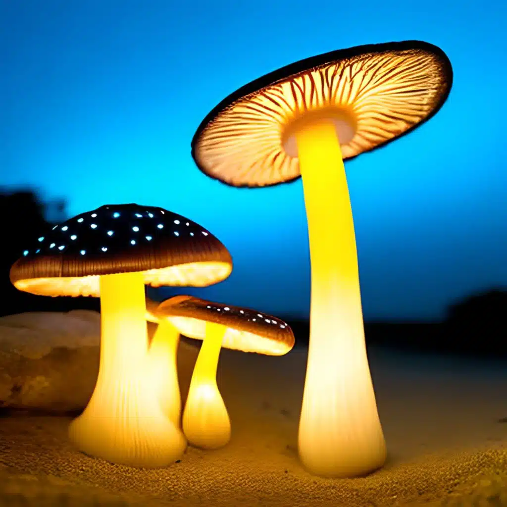 Bioluminescent Mushrooms 1