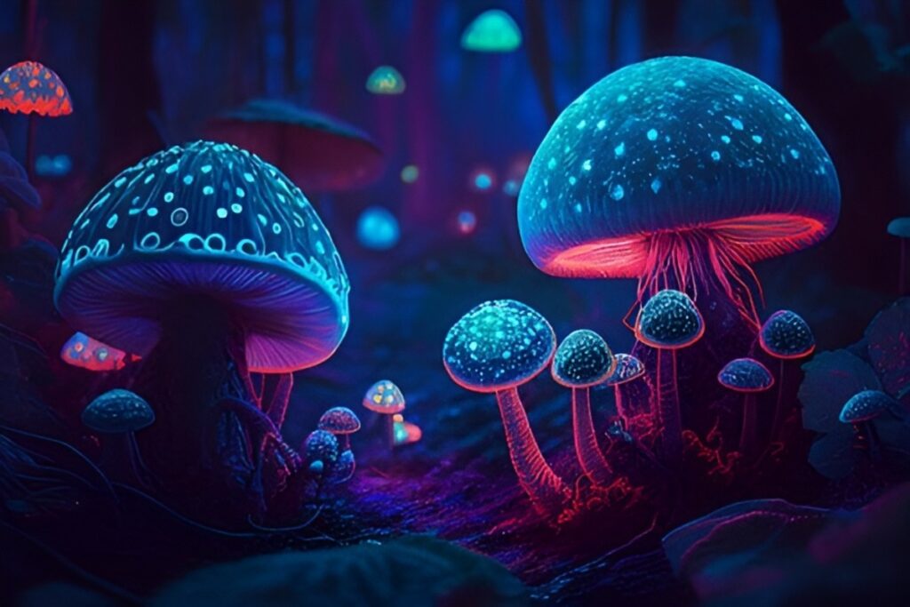 Bioluminescent Mushrooms 4