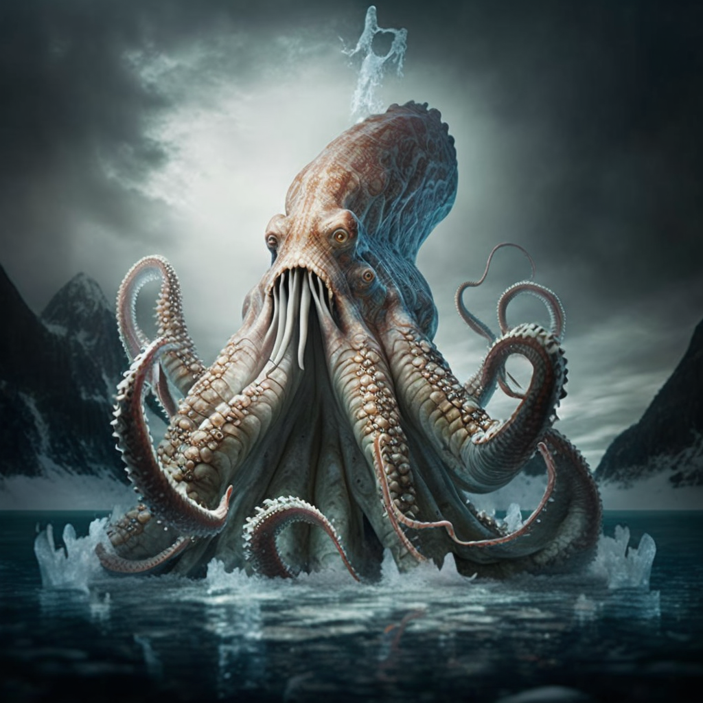 kraken - a sea monster