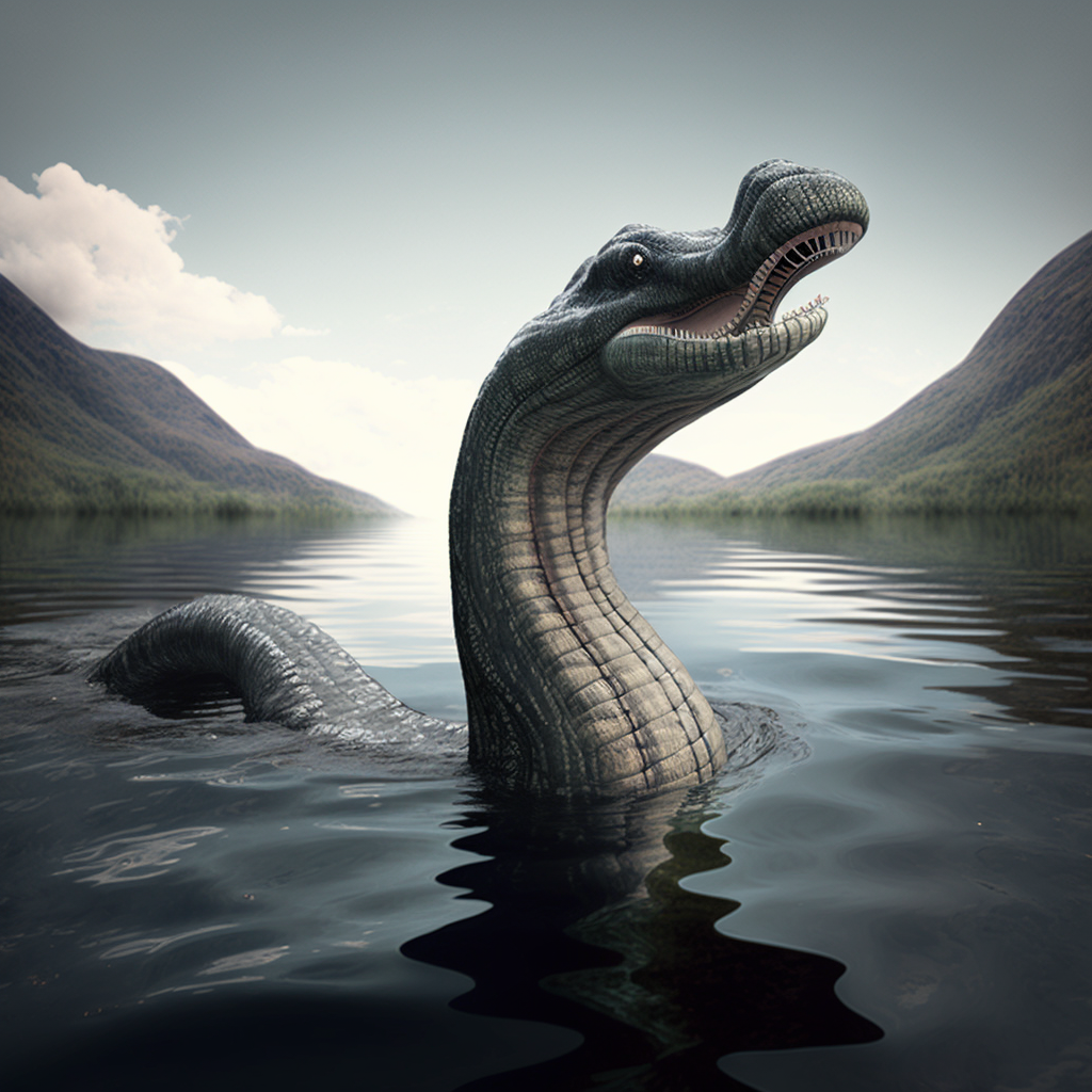 loch ness monster - a sea monster