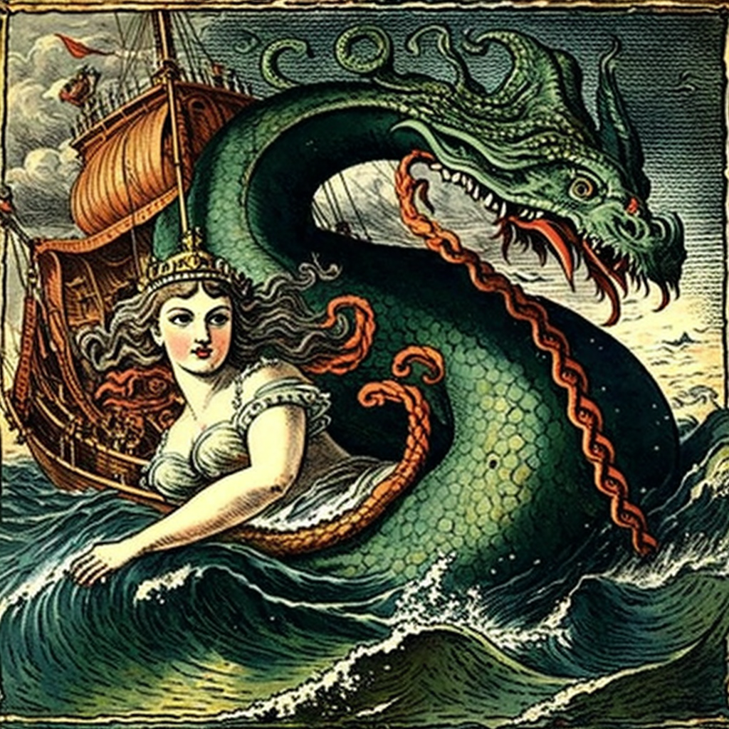 scylla - a sea monster